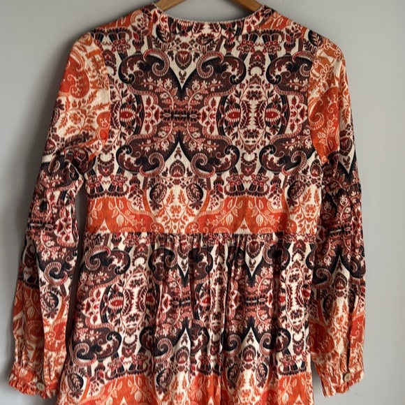 Anthropologie Agua Bendita Elayna Midi Dress Small - Picture 10 of 14